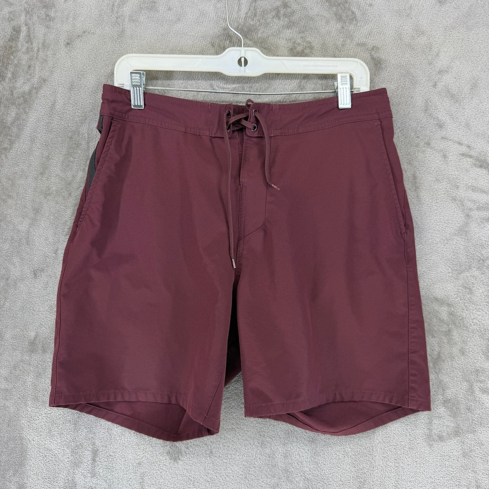 Ten Thousand‎ The Foundation Short Mens Large 7 Inseam Maroon Training TTSH003V5